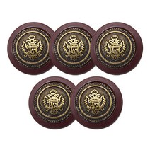 금속 고급 포인트 정장 단추 힐스테이트 21mm, 엔틱와인, 5개