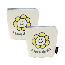 세맘스 캐릭터 보냉 파우치 2p, 데이지