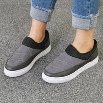 잠비 여성용 패딩 투제로 방한 슬립온