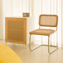 가구느낌 라탄 세스카 체어 2p, 네추럴