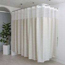모던한 방염 병원커튼