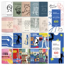 모노라이크 반달 북마크 앙리 마티스 ver 1 + ver 2, 혼합색상, 1세트