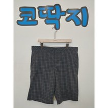 남024/ 휠라골프정품 중고 체크 춘하 스포츠 5부바지