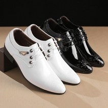 kirahosi 남성 비즈니스 캐주얼 가죽 구두 트렌드 78호 Dsomuyj