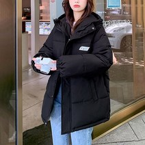 스타일아유 여성 겨울 퀼팅 하이넥 패딩 크롭 점퍼 재킷 두꺼운