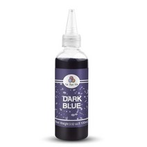 아크릴물감대용량 데코 푸어링 아트 100ml 염료 직물 섬유 염색 24 색 안료 페인트 넥타이 코튼 나일론 의류 리퍼브 장식 DIY 공예, dark blue