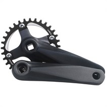 메리다 자전거 부품 악세사리 32t 34t 36t 38t bcd104 산악 크랭크셋 mtb 크랭크셋 152mm170mm 크랭크 암 알루미늄 합금 부품, 검은색, 170mm, 36톤