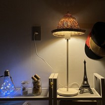 라탄 전등갓 풀잎 바나나 펜던트 침실 조명커버 무드등 등갓 등커버