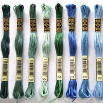 [원단쟁이] DMC자수실 면사(25번사) 8M (502~522) E28, 522