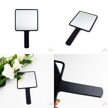 평면 사각손거울 블랙 손거울 미니손거울