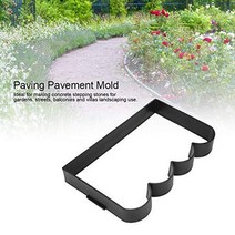 시멘트벽돌 담장블럭 디자인벽돌 정원 건물 울타리 콘크리트 금형 돌 시멘트 프레임 DIY 포장 만들기 잔디, 04 41x25CM