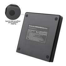 외장cd롬 dvd DVD 디비디 cd drw 외장 ODD cdrom odd 컴퓨터 플레이어 리더기 하드 플라스틱 usb2.0 외부 dvd cd-rom rw 플레이어 광학 케이스, 없음