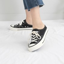 블로퍼 뮬 운동화 슬리퍼 여성 캔버스화 스니커즈 단화