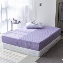 다소미아 순면 누빔 매트리스커버 높은매트리스커버 알러지케어 매트릭스커버 라지킹매트리스커버 패밀리침대커버 싱글 슈퍼싱글 퀸 킹 S/SS/Q/K 11color