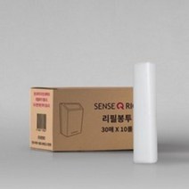 센스큐 리치 생리대수거함 여성 위생용품 수거함 에티켓통 벽걸이다용도휴지통 6L 리필 비닐봉투 단품 300매, 01.리치리필비닐300매