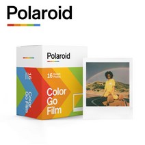*12월 한정 이벤트* [폴라로이드] Polaroid GO 컬러 필름 더블팩 1 1 / 폴라로이드 전용 필름 / 고 컬러 필름 더블패키지