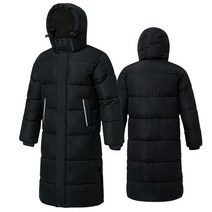 에어볼 반사띠 롱패딩 (블랙) ULD26