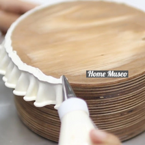 (1+1) 빈티지 레트로 케이크 버터크림 아이싱 파이핑 연습 레이스 러플 치마 웨딩 드레스 장식 모양 깍지 짜기 팁 세트 만들기 도구, 기본, 로미아스깍지 2종