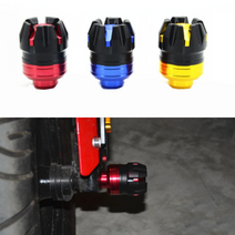 오토바이 범용 포크슬라이더 레드컬러 어드레스 넥스 MSX PCX 보이져 Q2 Q3 NMAX, 레드 좌우2개 1세트