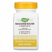 네이처스웨이 아이허브 Natures Way 마그네슘 컴플렉스 500mg 100캡슐