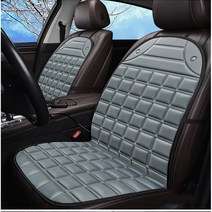 차량용 온열 열선시트커버12v 불가마 열선시트 전기장판, 운전석+조수석+뒷좌석, 블랙