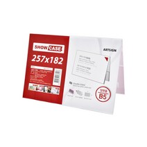 쇼케이스B5(양면/가로) 0695 POP꽂이 아크릴꽂이 257x182 (mm) 1개입, 10개