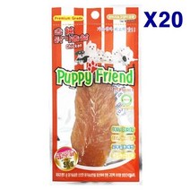 퍼피프랜드 숯불통닭가슴살 강아지간식 맛보기상품, 140개, 35g