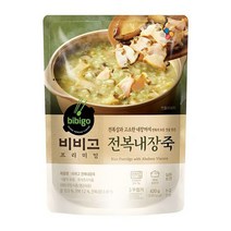 비비고 (햇반 소프트밀) 프리미엄 전복내장죽 420g (파우치형), 4개