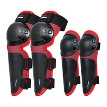 상체보호대 바이크 오토바이 보호장비 자켓 WOSAWE 키즈 MTB 오토바이 갑옷 등 붕대 척추 보호대 롤러 자전, 07 elbow knee free size_03 L