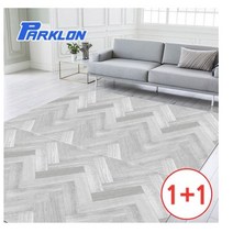 1+1 헤링본우드 우리가족 놀이방 140x200x1.0cmPVC 북유럽스타일 방음 아기 소음방지 푹신한 거실 층간소음 신생아 유아 복도 매트