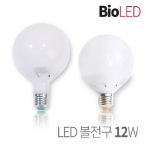 킴스LED LED볼전구 12W 롱 숏 에디슨전구 XCBLP P12-P BioLED, 목길이 롱 주광색