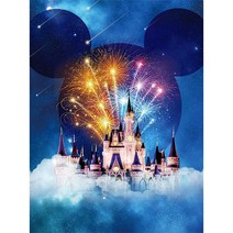 세진 DIY 보석십자수 3D 72가지 신제품 새로운 취미생활 보석 십자수 보석십자수, 34x44 아이스 캐슬, 1세트