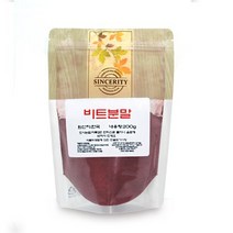 다소목 (국내산)비트 분말 200g, 1개