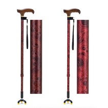 [MK] 알루미늄 특수지팡이(3발) 엠케이 Safety 유동형(조절식) - 10º 유동-, TS-30BR(디럭스브라운)