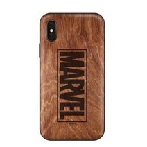 아이폰12맥스미니프로 pro max 투명젤리우드미러 카드케이스, 마블_B