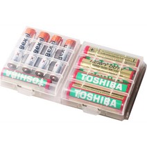레스팟 AA 및 AAA 겸용 4pcs용 배터리 케이스, AA용 4pcs 케이스, 1개