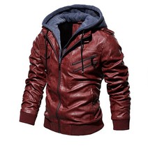가죽자켓 가죽 자켓 남성가죽 코트 가을 남성 의류 S-5XL
