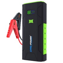 카파워 CP-F54L 최대출력 1600A 동급최강! 12V 점프스타터 KC안전인증 보조배터리, 혼합색상, 1개