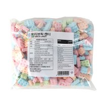 토이브릭 캔디1kg 블럭캔디 블록사탕