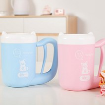 애견 발세척기 산책 클리너 발닦이는기계 강아지 발씻기기, M, 블루