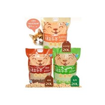 내꼬두부 모래 20L-2개, 녹차