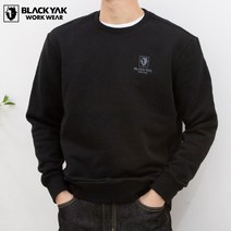 블랙야크 애슬레저 기모 맨투맨 남자 여자 커플티 BKJ-1012