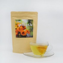 뉴트로웨이 메리골드차 60티백 마리골드꽃 금잔화 금송화 꽃 차 물 건강 전통 눈에좋은 핫 시원한 삼각티백 효능