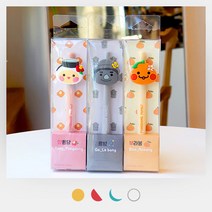 제주애퐁당 제주캐릭터 퐁당패밀리 볼펜 3종 제주도 여행선물 귀여운볼펜 여행기념품 소품, 02.돌하르방