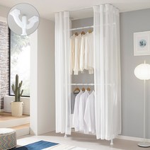 이지온 국민튼튼 원룸 자취방 고정식 2단 일반&커튼행거 모음, 옵션7) EO-S212, 그레이