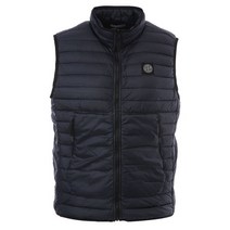 [스톤아일랜드] 22FW 7716G0332 V0020 로고 패치 패딩 조끼 6A8A