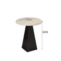 침대 가드 서랍장 미니 패밀리 모션 협탁 엔틱 모던 폭좁은 브랜드 영국 유럽 브랜드 대리석 럭셔리, 블랙 + 화이트 마블 (높이 60 폭 50)