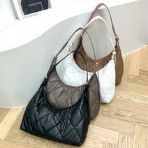 캐주얼 누비숄더백
