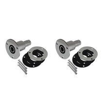 RV 트럭 마린용 스트레이트 스루 선체 배기 스킨 피팅 하드웨어 22mm 24mm
