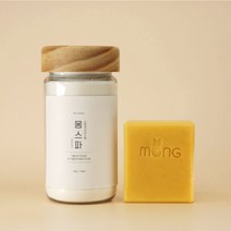 [몽스파+몽탱이] 강아지 탄산 스파 입욕제 아토피 민감성 지루성 피부염 비누 샴푸바